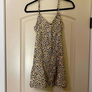 American Eagle, floral mini sun dress, size small.
